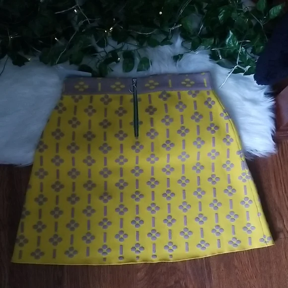 Maeve Quant sweater knit mini skirt size Medium petite new with tag - Picture 7 of 8